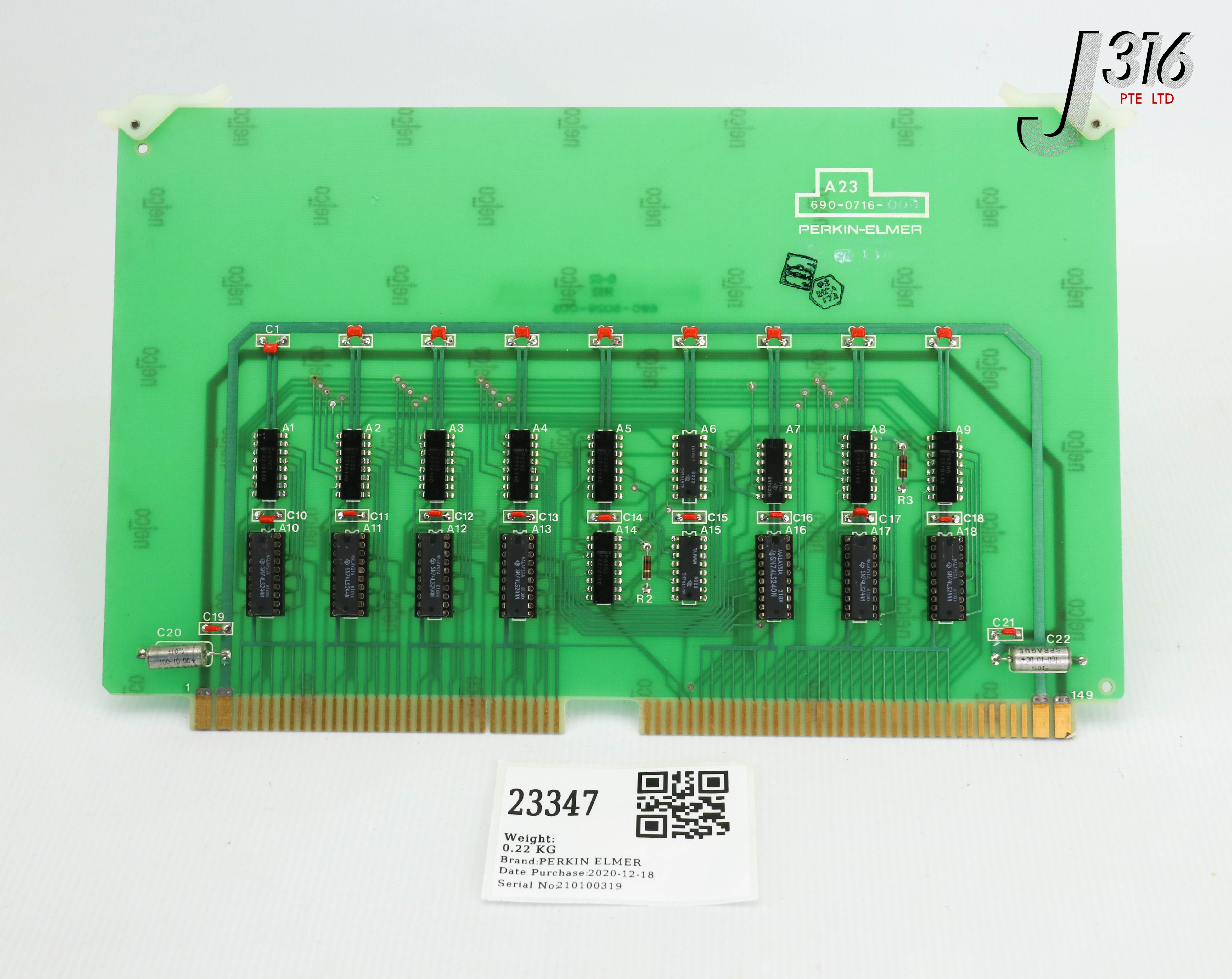 OUR  ランチセット 23347 PERKIN ELMER PCB ASSY, A23, 690-5029-003 690-0716-003 | eBay